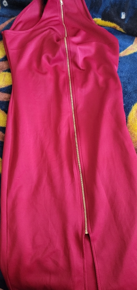 Almost Famous Burgundy Dress